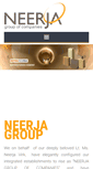 Mobile Screenshot of neerjagroup.com